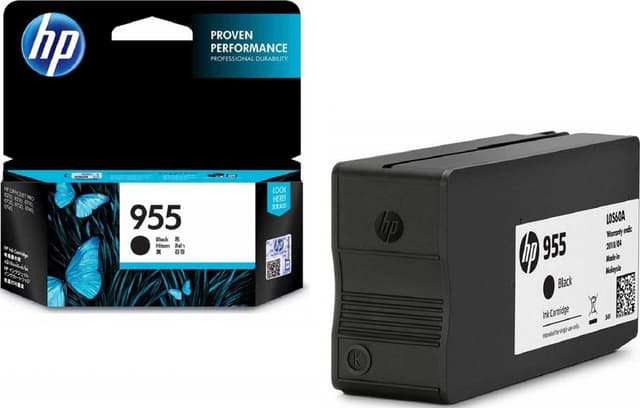 HP 955 Black Original Ink Cartridge | L0S60AA