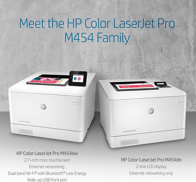 HP Color Laserjet Pro M454dw Printer | W1Y45A