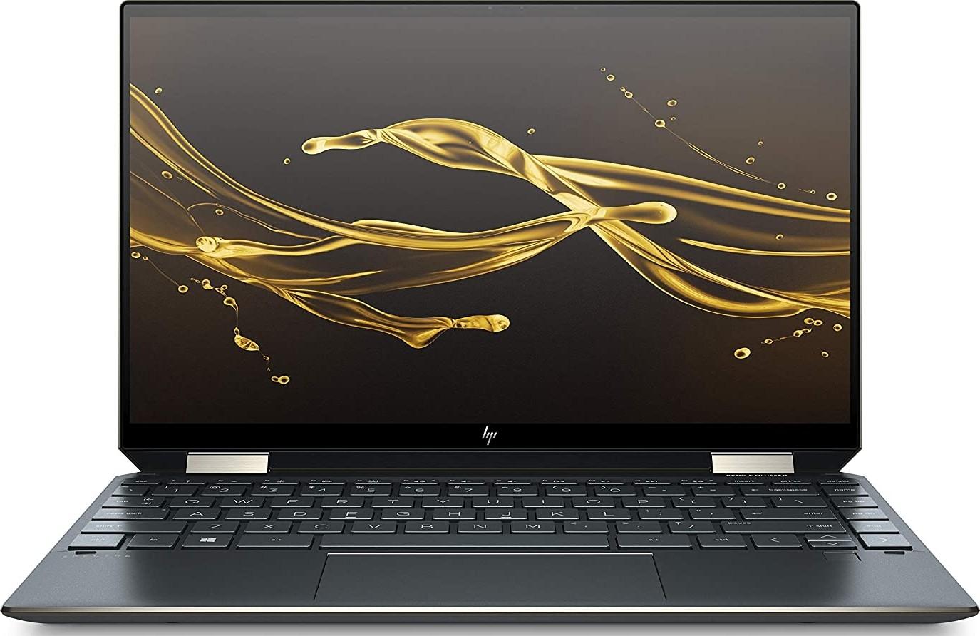 HP New Spectre X360 13-aw0205tu 13.3-inch Laptop (10th Gen i7-1065G7/16GB/512GB SSD/Windows 10 Pro/Intel Iris Plus Graphics), Night Fall Black | HP Spectre 13 x360