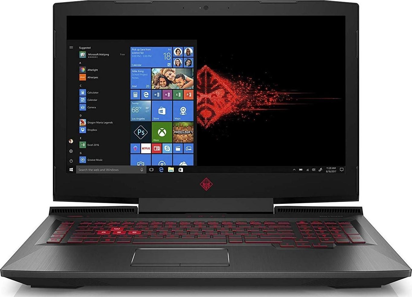 HP Omen New Model (2020) 15-DH1099NR i7-10750H 2.6GHz  8GB/2933  256GB SSD NVME NVIDIA GeForce RTX 2070/8GB Webcam BT 15.6" (1920*1080)144Hz -No DVDRW Backlit Keyboard - Black | 17N04UA#ABA