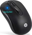 ماوس لاسلكي أسود اتش بي HP Wireless Mouse For PC & Laptop S1000