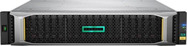 HPE MSA 2050 SAN Dual Controller SFF Storage, 614 TB SFF Maximum Raw Capacity, Depending on Model, 16 Gb/8 Gb Fibre Channel 8-Ports per System or 1 GbE/10GbE iSCSI 8-ports | Q1J01B