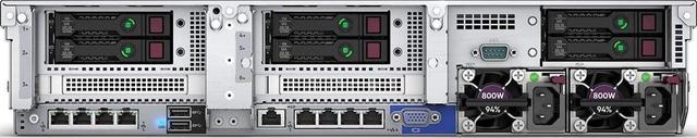 HPE ProLiant DL380 Gen10 2x 5218 (16 core, 2.3 GHz, 125W), 64GB-R (2x 32GB), HPE 1Gb Ethernet 4-Port 331i Adapter, P408i-a w/2GB cache, 2U Rack Server, 3 PCIe 3.0, 1 x HPE 800W, SFF | P02465-B21 - SW1hZ2U6MTAwNDUwMQ==
