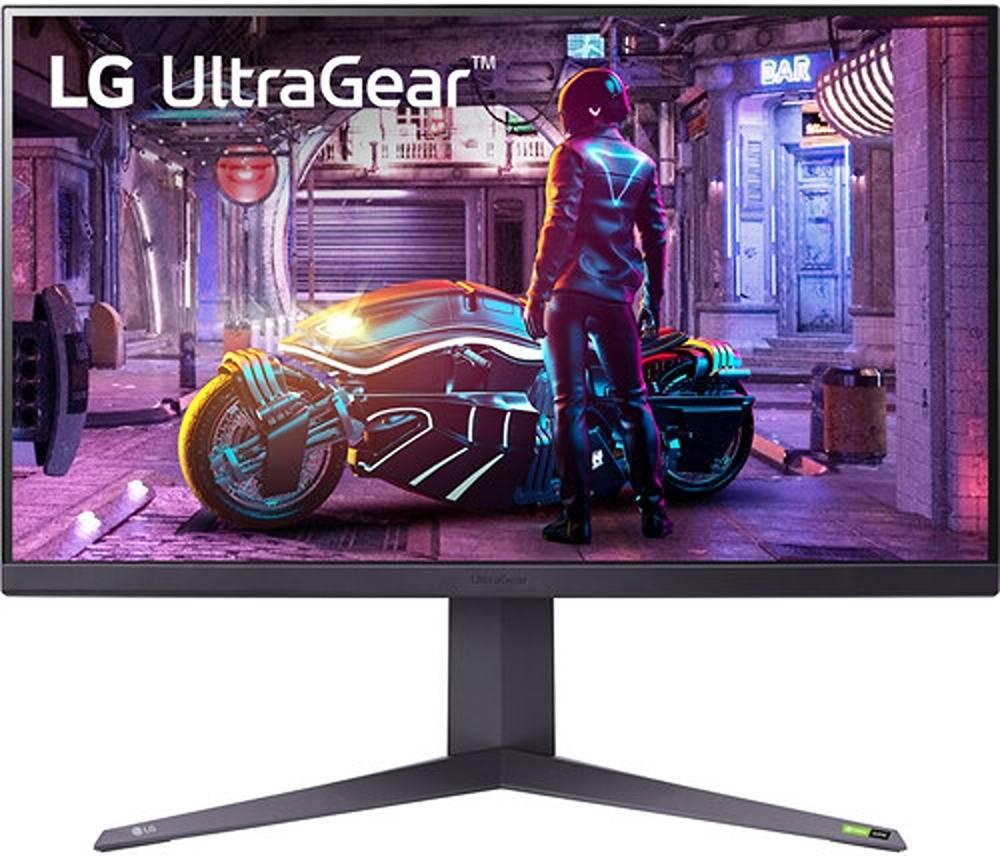 شاشة ال جي نانو سيل QHD قياس 32 بوصة 240 هرتز أسود ال جي LG 32GQ850-B G-SYNC 32'' UltraGear QHD Monitor Nano IPS With ATW 1ms 240Hz