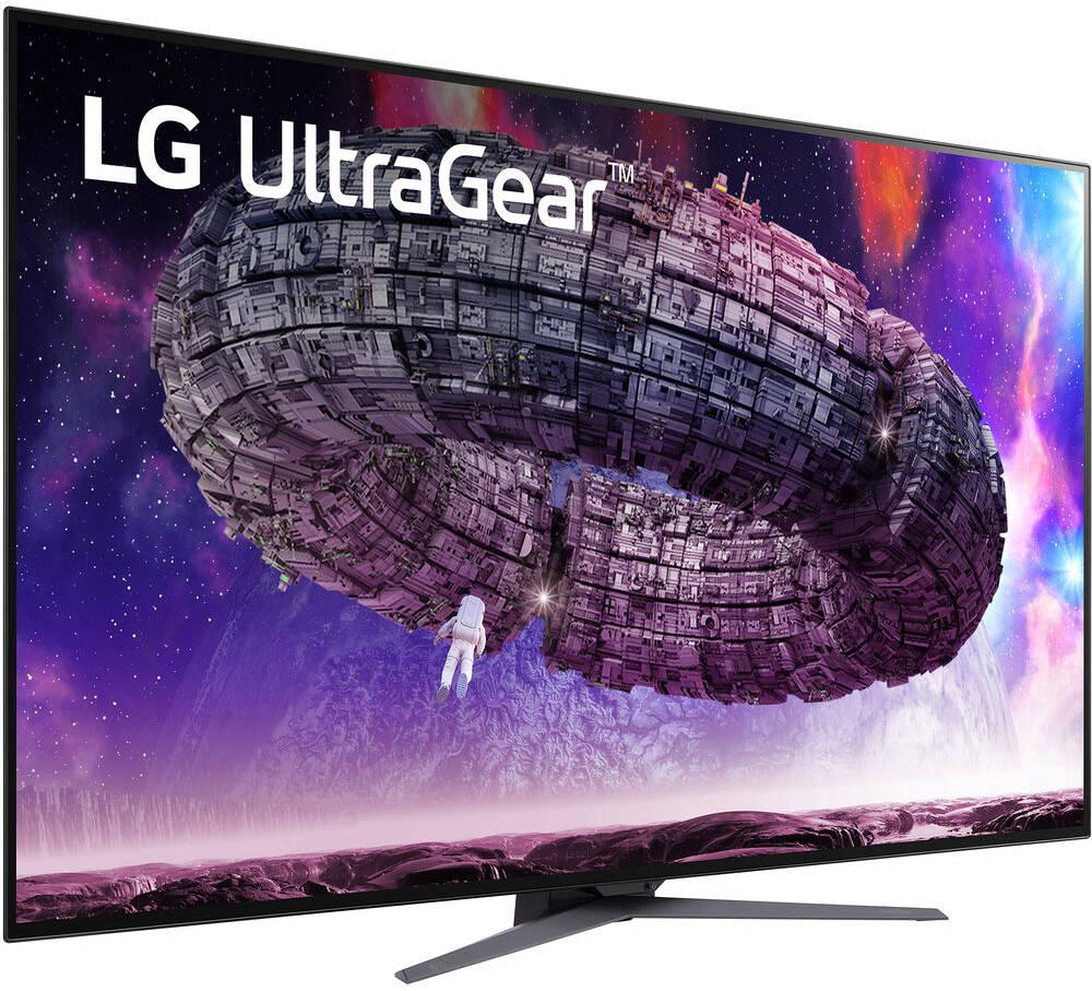 شاشة قيمنق 4k UHD قياس 48 بوصة 120 هرتز أسود ال جي LG 48GQ900 48'' UltraGear 4K UHD OLED Monitor 120Hz Refresh Rate