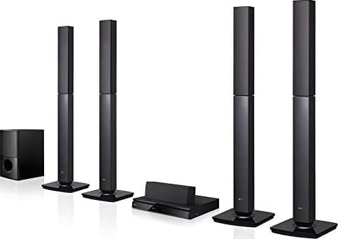 نظام صوتي منزلي 1000 واط ال جي LG DVD Home Theater System