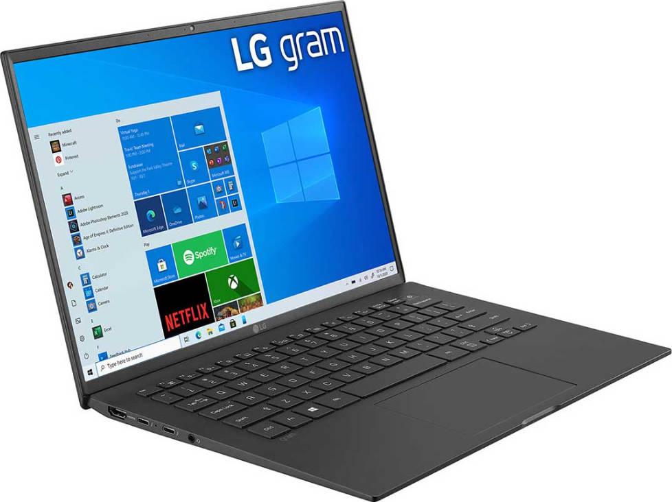 لابتوب صغير 14 بوصة معالج Intel Core i7-1165G7 رامات 16 جيجابت هارد 1 تيرابايت SSD أسود ال جي LG Gram 14Z90P-G 14'' WUXGA IPS Non Touch Laptop Intel Core i7-1165G7 2.8GHz 16GB LPDDR4X RAM 1TB SSD