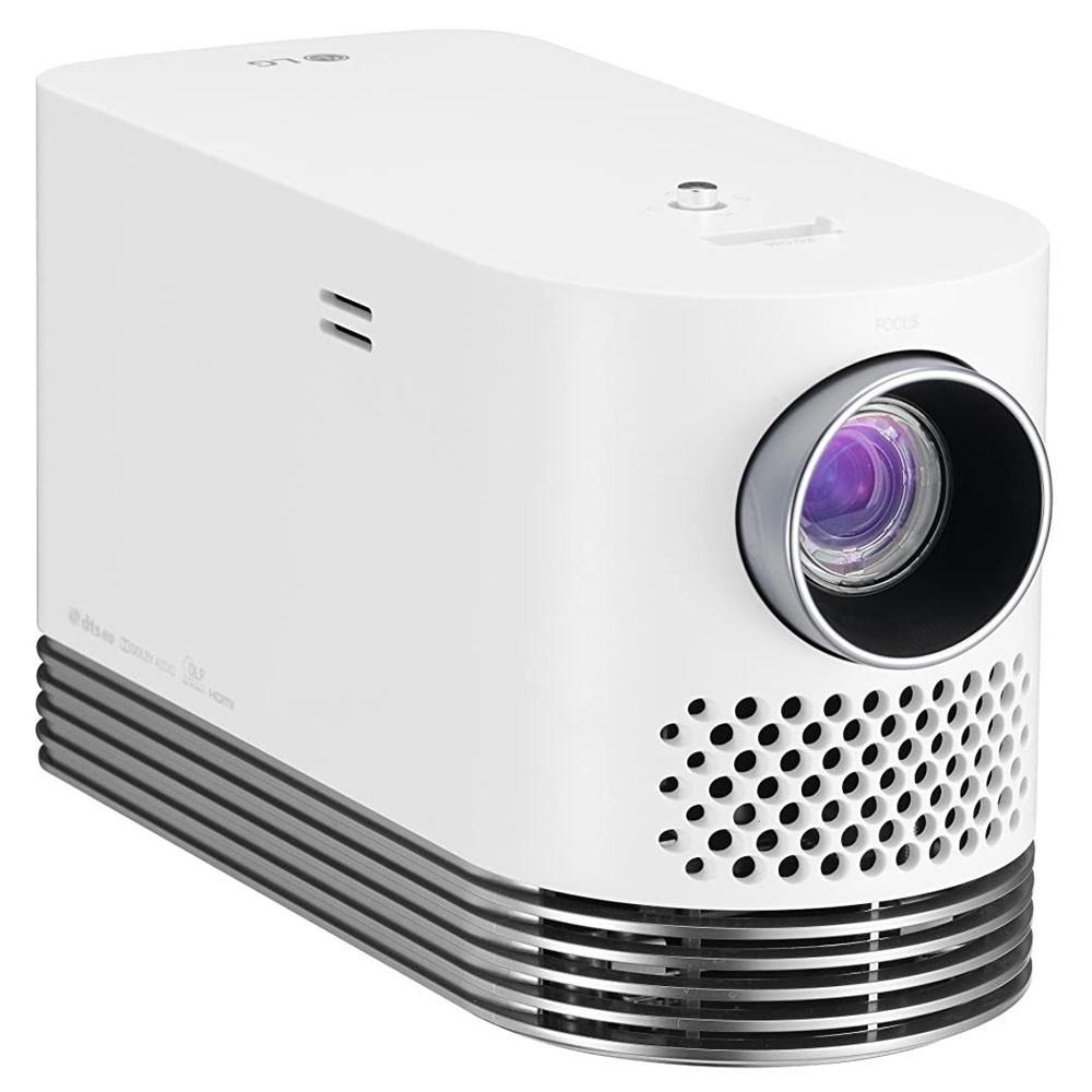 بروجيكتور محمول 1400 ANSI ذكي أبيض ال جي LG Portable LED Projector With Smart TV and Magic Remote