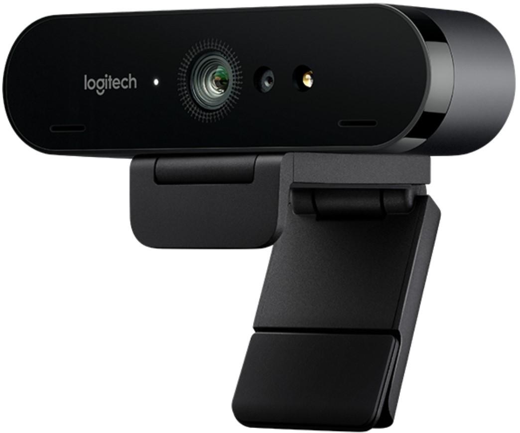 Logitech Brio 4k Stream Edition Webcam, Ultra HD 4K/30fps, 1080p/60fps Streaming, USB 3.0 Cable and USB 2.0, Autofocus, Built-In Stereo Microphone, 65°/78°/90°, Webcam - Black I 960-001194