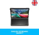 Logitech SLIM FOLIO PRO Backlit Bluetooth Keyboard Case for iPad Pro 11 Inch Model: A1980 A1934 A1979 A2013 UK English Layout - Black | 920-009161 - SW1hZ2U6MTAzNzEyNg==