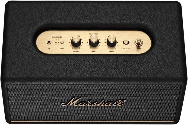 مكبر صوت بلوتوث 80 واط أسود مارشال Marshall Stanmore III Bluetooth Speaker System - SW1hZ2U6MTAxNzkyMw==