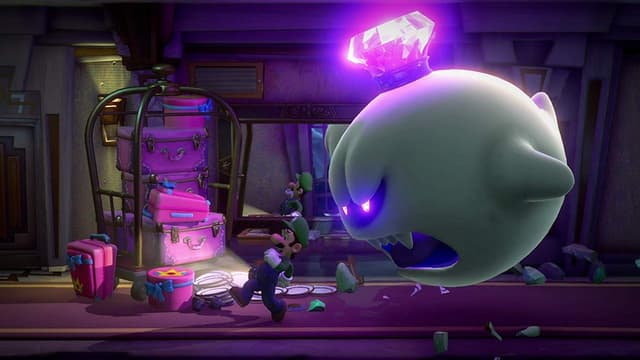 لعبة نينتيندو سويتش لويجي مانشن ثري Nintendo Switch Luigi's Mansion 3