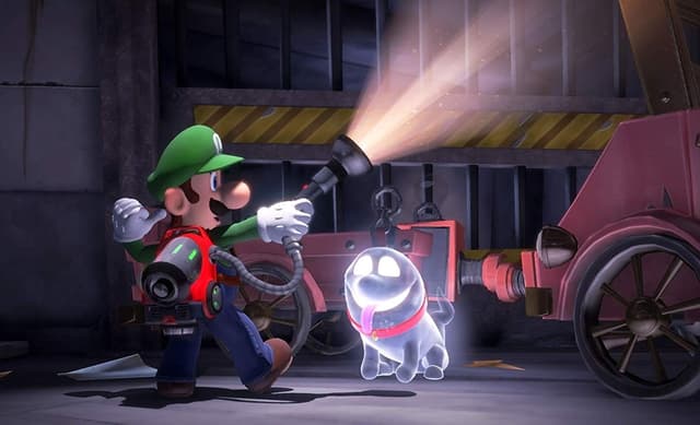 لعبة نينتيندو سويتش لويجي مانشن ثري Nintendo Switch Luigi's Mansion 3