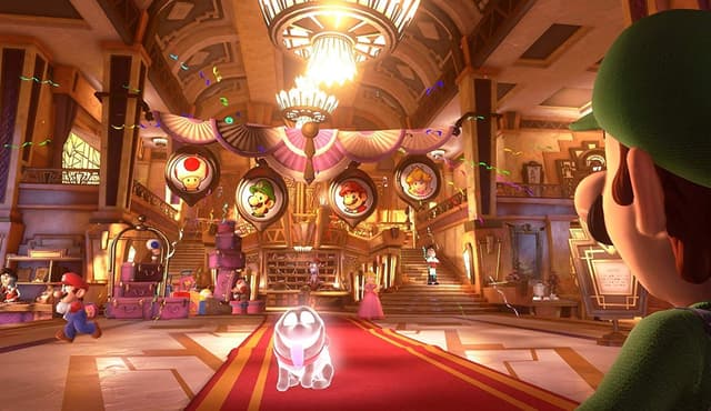 لعبة نينتيندو سويتش لويجي مانشن ثري Nintendo Switch Luigi's Mansion 3