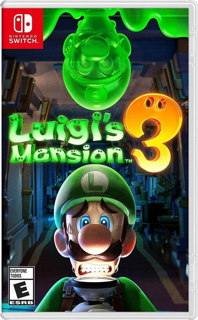 لعبة نينتيندو سويتش لويجي مانشن ثري Nintendo Switch Luigi's Mansion 3
