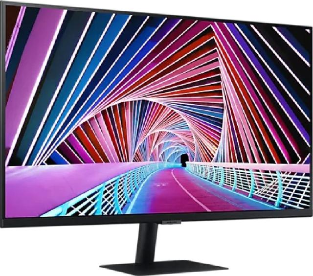 Samsung 32" 4k UHD Flat Monitor with Intelligent Eye Care, Max 60Hz Refresh Rate, 5ms Response Time, HDR10, 16:9 Aspect Ratio, 99% sRGB, HDMI, Displayport, Black | LS32A700NWMXUE - SW1hZ2U6MTAxODY2Mw==