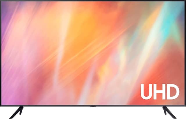 Samsung 55" AU7000 UHD 4K Smart TV - Black