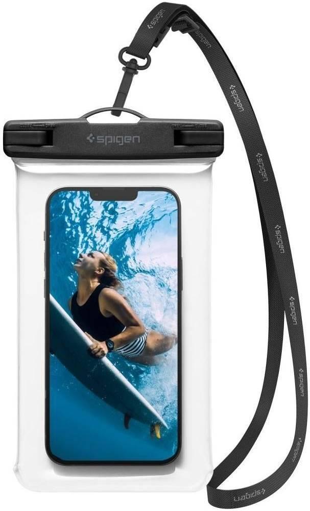 Spigen A601 Aqua Shield Waterproof Phone Case, Fits Up To 6.9 Inch, IPX8 Certified, With Adjustable Lanyard, Lightweight, Scratch Resistant| 000EM21018