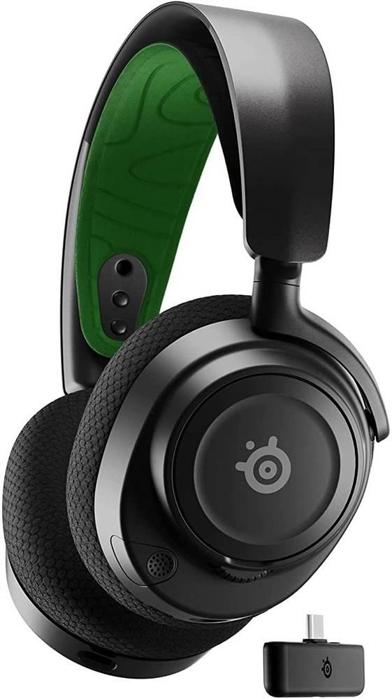 سماعات راس قيمنق لاسلكية أسود وأخضر ستيل سيريز SteelSeries Arctis Nova 7X Wireless Gaming Headset