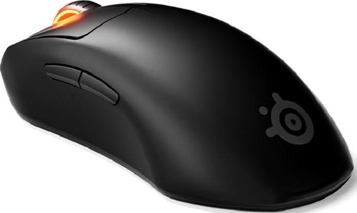 SteelSeries Prime Mini Wireless Gaming Mouse 5 Buttons 100–18 000 in 100 CPI Increments Optical Sensor Prestige OM Ergonomic Black Matte | 62426