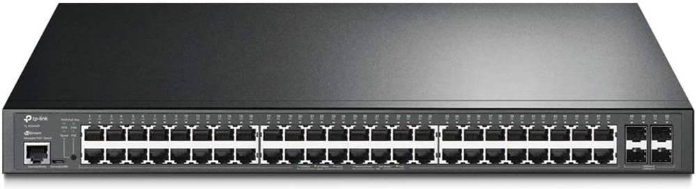 سويتش سطح مكتب 52 منفذ تي بي لينك TP-Link 52 Port Gigabit L2+ Managed PoE Switch, 384W Power Budget 48x RJ45 Port 4 x SFP Slots Integrated Static Routing TL-SG3452P