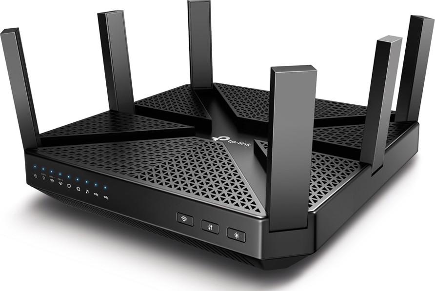 راوتر واي فاي 6 ذكي تي بي لينك TP-Link Archer C4000 AC4000 MU-MIMO Tri-Band Wi-Fi Router