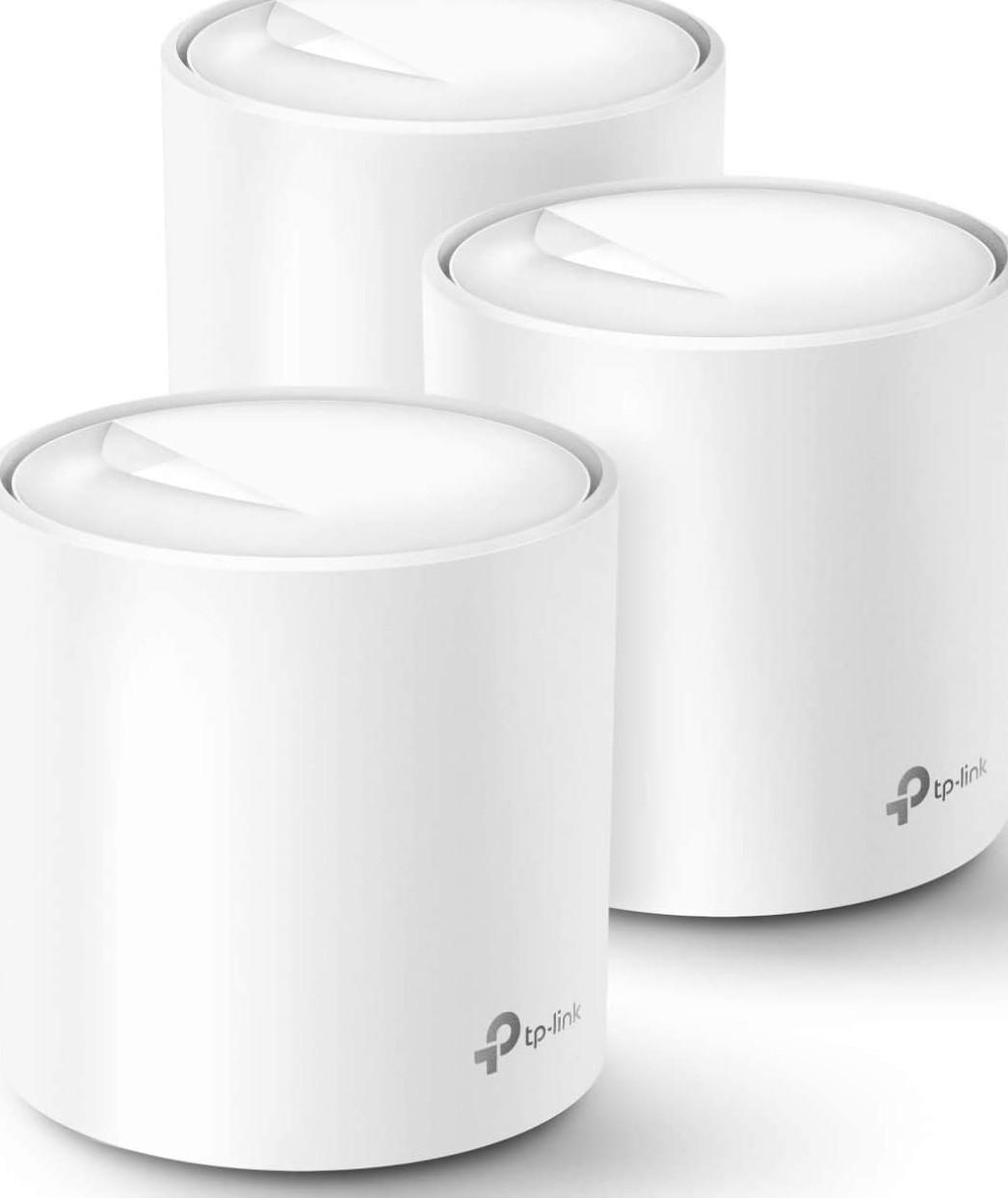 tp link TP-Link WiFi 6 Mesh WiFi AX1800 Whole Home Mesh WiFi System | DECO X20(3-Pack)