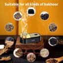 مبخرة الكترونية صغيرة قابلة للشحن Bukhoor Burner Mini Car Incense Rechargeable
