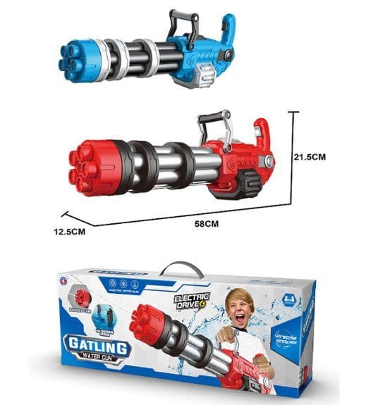 مسدس لعبة فقاعات الصابون للاطفال Space Armor Bazooka Bubble Gun Toy for Children