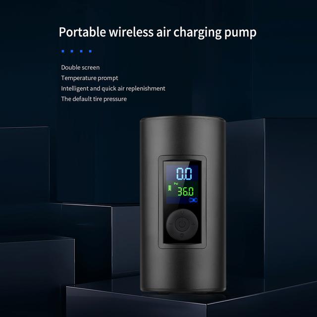منفاخ هواء كفرات محمول بلولوري Blulory Portable Rechargeable Air Pump AP01 - SW1hZ2U6MTA2NTMzNw==