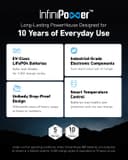 بطارية متنقلة للرحلات انكر باور هاوس 767 جان برايم 2048 واط/ساعة Anker 767 Portable Power Station