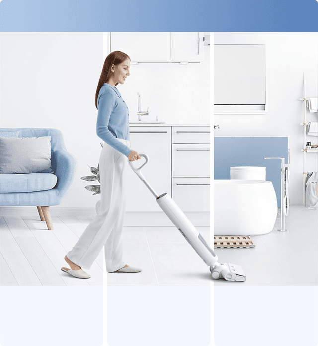 مكنسة كهربائية جاف ورطب شاومي تروكلين دبليو 10 برو Xiaomi Truclean W10 Pro Wet Dry Broom Vacuum Cleaner