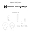 حامل بروجكتر سقفي اكس جيمي  Xgimi X-Roof Ceiling Bracket