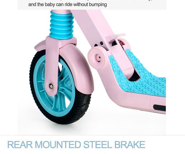 سكوتر كهربائي للاطفال 200 واط 14 كم/س Folding electric scooter for children