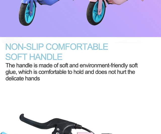 سكوتر كهربائي للاطفال 200 واط 14 كم/س Folding electric scooter for children