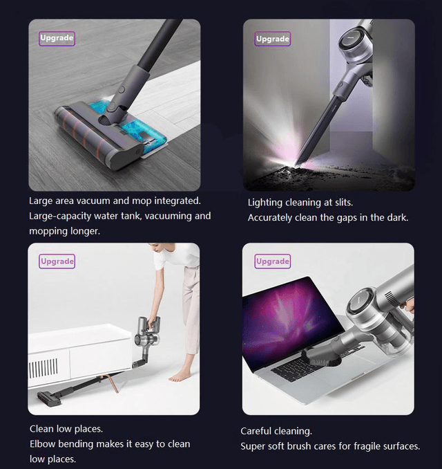 Dreame V12 Cordless Vacuum Cleaner 3000mAh