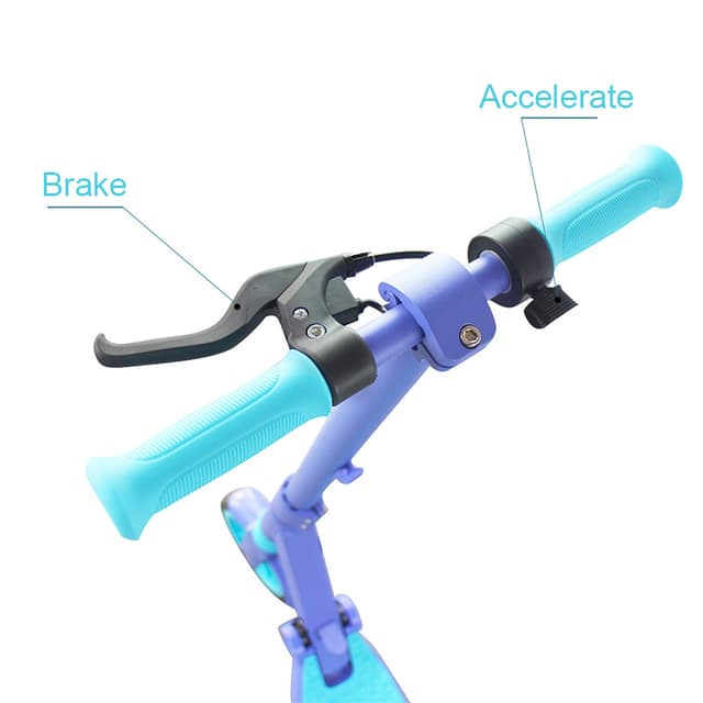 سكوتر كهربائي للاطفال 200 واط 14 كم/س Folding electric scooter for children