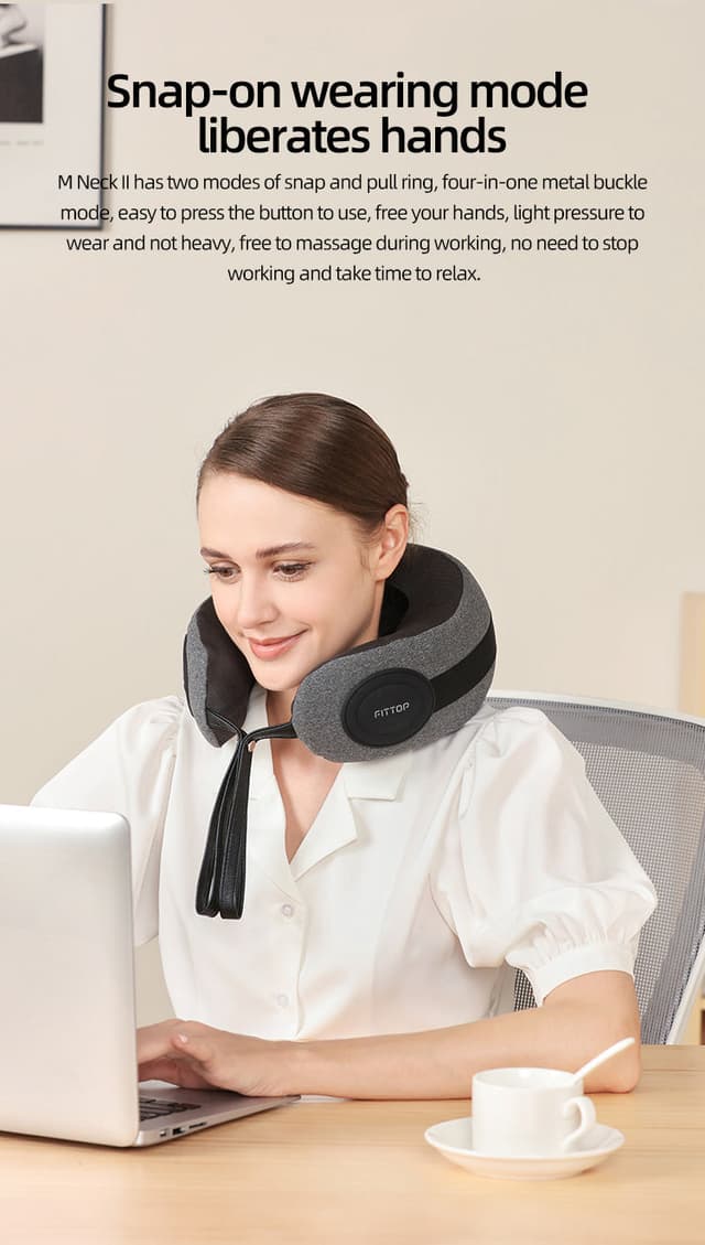 جهاز تدليك الرقبة فيت توب ام نيك 2 FitTop M-Neck II Intelligent Neck Massager