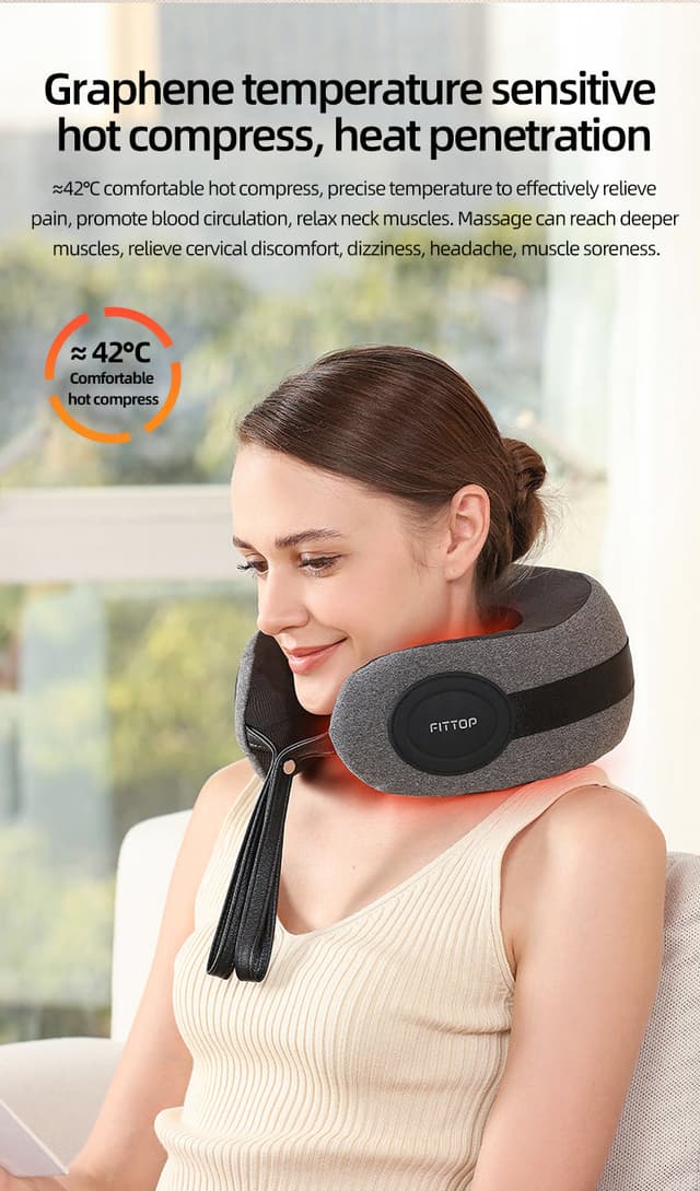 جهاز تدليك الرقبة فيت توب ام نيك 2 FitTop M-Neck II Intelligent Neck Massager