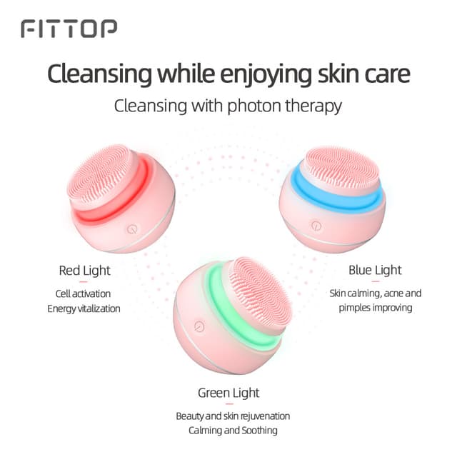 FitTop L-Sonic Facial Cleansing Brush