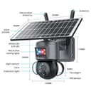 Wireless PTZ Solar Security Camera 4G  
