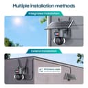 Wireless PTZ Solar Security Camera 4G  
