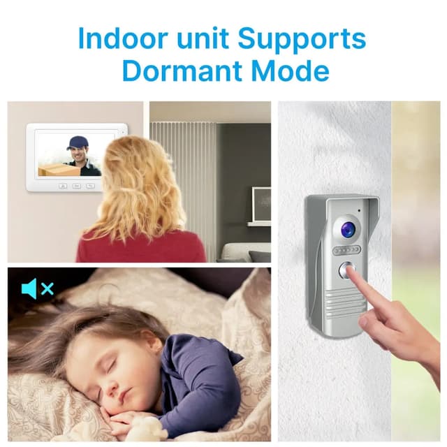 جرس باب مع كاميرا 1080 بكسل تويا Tuya Smart Video Doorphone