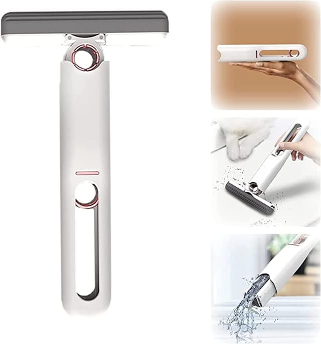 ممسحة زجاج صغيرة متعددة الاستخدامات Portable Mini Squeeze Mop