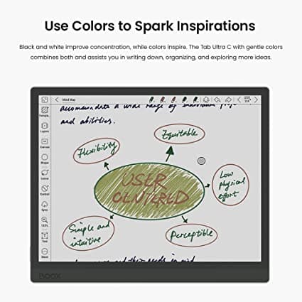 جهاز تابلت بوكس تاب الترا سي الذكي رامات 4 جيجا - تخزين 128 جيجا BOOX Tab Ultra C Tablet