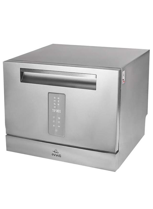 غسالة صحون صغيرة بسعة 6 لتر 7 برامج 6 أماكن ورف قابل للتعديل (مستعمل) evvoli - Dishwasher (used) - SW1hZ2U6MzIwOTAzNA==