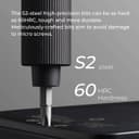 عدة مفك براغي كهربائي صغير 25 قطعة باورولوجي Powerology 25 in 1 Electric Screwdriver Set with Aluminum Alloy