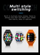 ساعة يد ذكية جرين كارلوس سانتوس 290 مللي أمبير Green Lion Carlos Santos Smart Watch