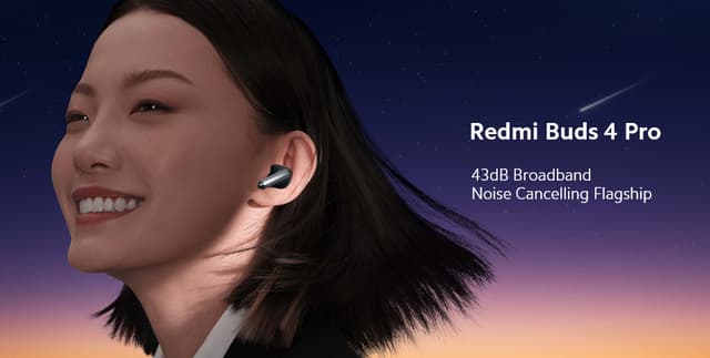 سماعة بلوتوث شاومي ريدمي بودز 4 برو Xiaomi Redmi Buds 4 Pro Earphones