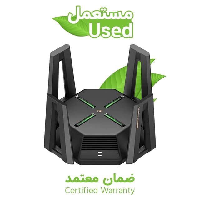 راوتر قيمنق شاومي النسخة العالمية (مستعمل) Mi Router AX9000